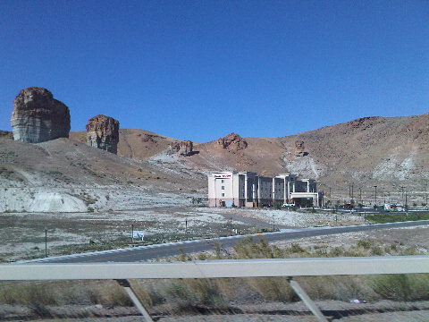 A Hampton Inn in the middle of nowhere, Wyoming (exit 89, I-80)