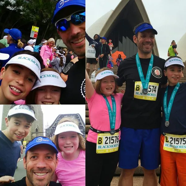 Amazing time running with my niece and nephew today!