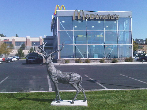 Baseball No. Apple pie No. America is about McDonalds and shooting cute animals