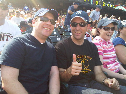 Cubs game with @amrcn_werewolf