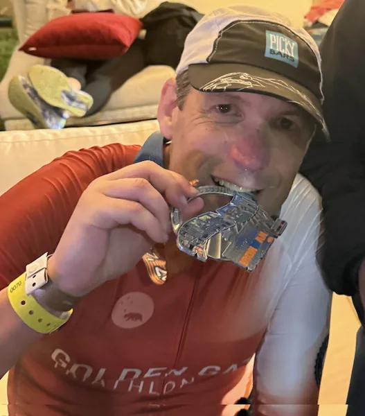 David Schach, you are an Ironman! (Again)