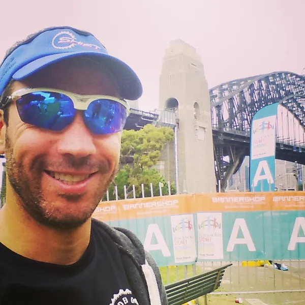 Ready to run across the bridge!