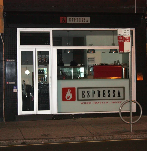 Seen in Sydney. Is Espressa coffee for women only