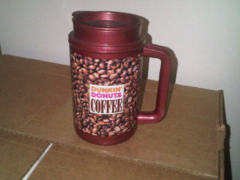 The @dunkindonuts coffee mug emerges!