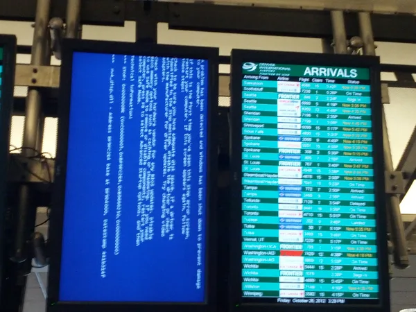 The one screen I need... has a BSOD.