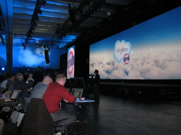 The View at #df09 keynote! @dfkeynote