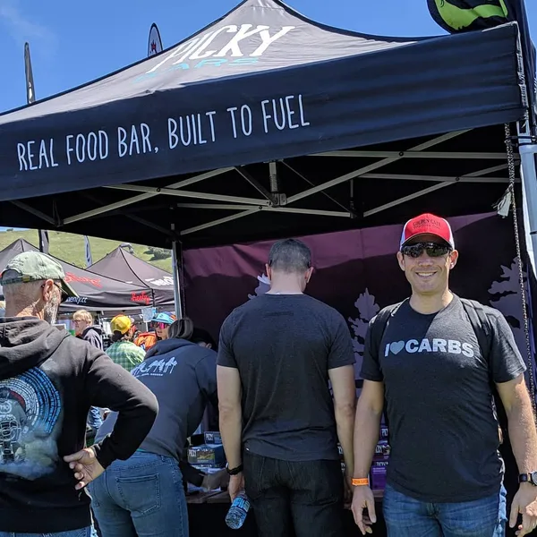 Two weeks ago, I celebrated my birthday at an awesome bike show, checking out cool components and nutrition, wearing my favorite t-shirt.