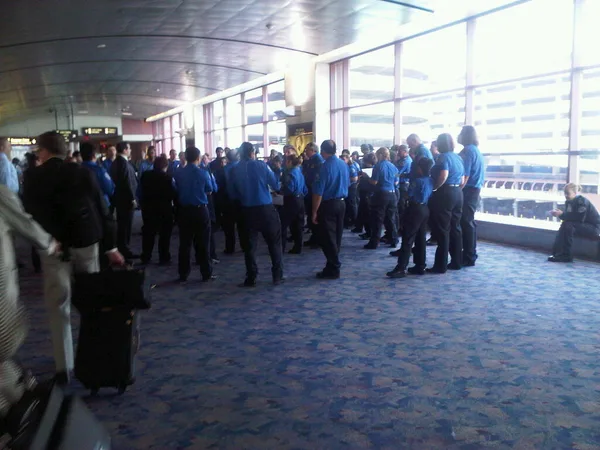 What's a group of TSA agents A gaggle A mindless mob